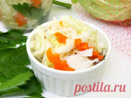 Быстро маринованная капуста | Простые рецепты с фото