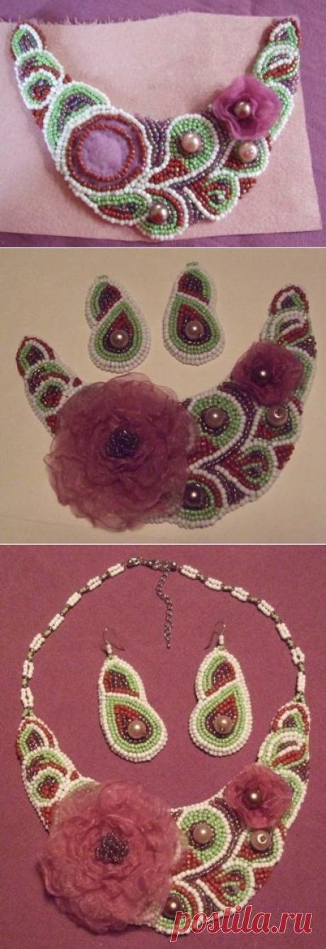 Вышивка бисером и не только. Первая работа. / Бисер / Бисер. Работы пользователей