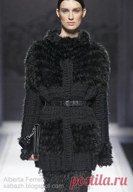 СТИЛЬНОЕ ВЯЗАНИЕ: Alberta Ferretti