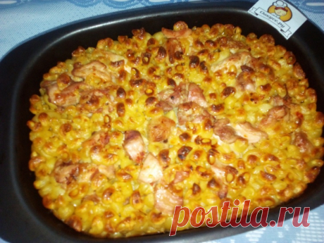Запеканка с курицей и макаронами в духовке - Простые рецепты Овкусе.ру