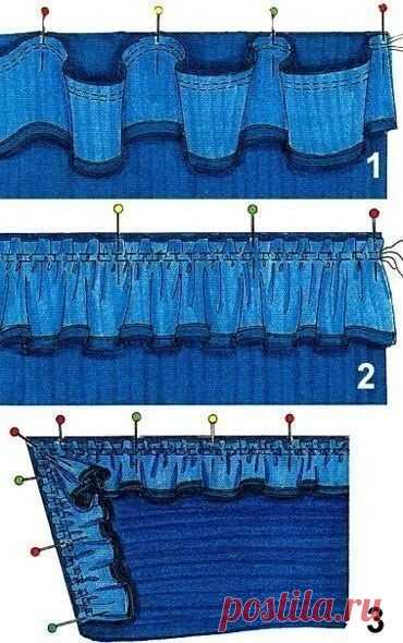 Отделка изделия оборками и воланами
Чтобы придать одежде своеобразие и неповторимый шарм, пофантазируйте с отделкой. Она может представлять собой тонкую ручную работу или быть более простой в исполнении. В любом случае разные виды отделки, сделают ваш наряд уникальным.

Оборки — это прямоугольные полосы ткани, на которых выполняется сборка. Воланы в отличие от оборок выкраиваются в форме круга.
Оборки

Оборки можно притачать и настрочить. Чтобы получить оборку нужной длины...