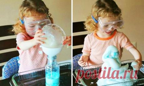 8 волшебных опытов, которые заставят детей ахнуть