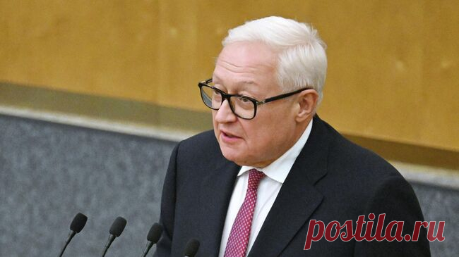 Контакты с США не прерываются, заявил Рябков