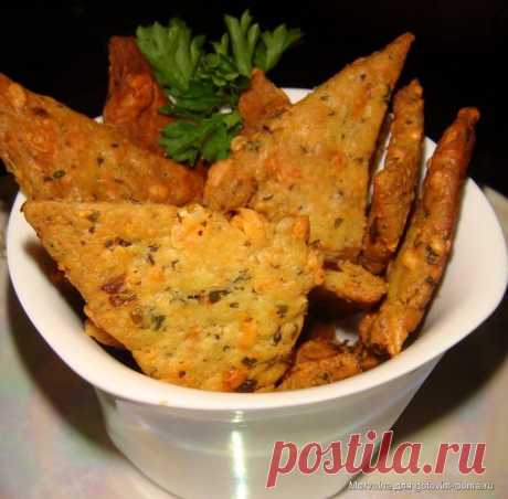 Треугольники с травами и чесноком