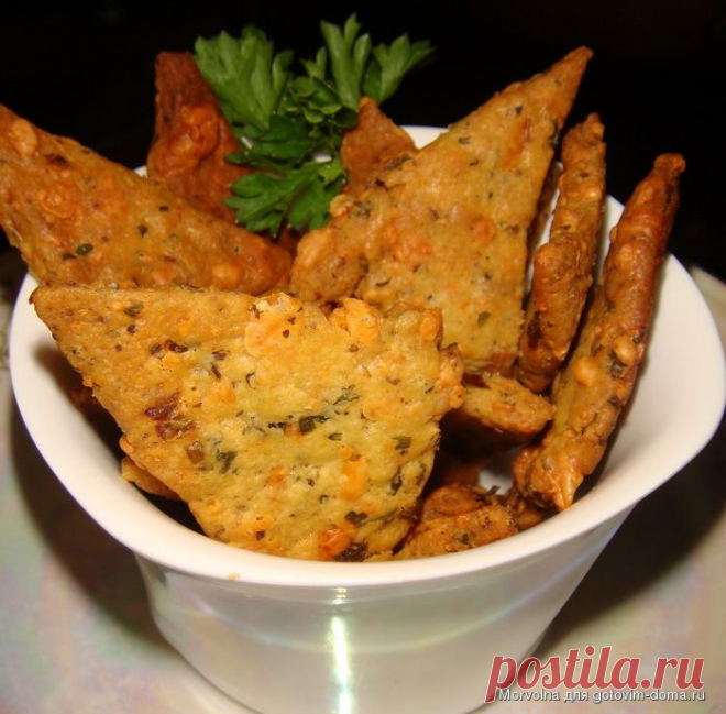 Треугольники с травами и чесноком