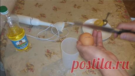 Домашний майонез за 1 минуту - Простые рецепты Овкусе.ру