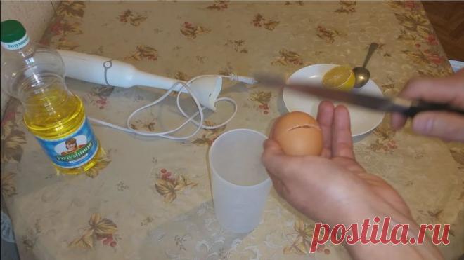 Домашний майонез за 1 минуту - Простые рецепты Овкусе.ру