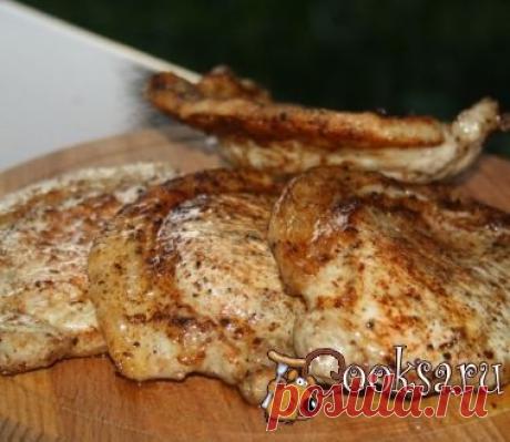 Стейки из свиной корейки в сухом маринаде на решетке на мангале фото рецепт приготовления