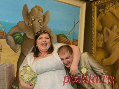 Безумие в чистом виде или нелепые свадебные фотографии, глядя на которые вам тут же перехочется жениться | Сказка для двоих