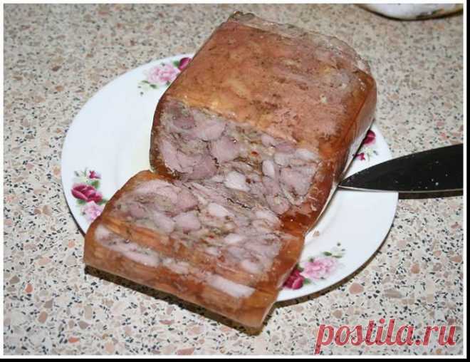 Домашняя ветчина из курицы