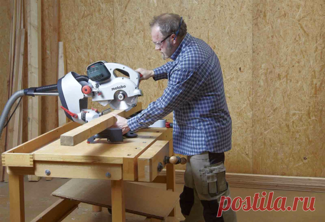Стол для торцовочной пилы: рабочий стол для торцовой пилы своими руками Изготовление столешницы, каркаса, боковых упоров и прижимов для торцовочной пилы из ДСП, ОСБ, фанеры и дерева своими руками.