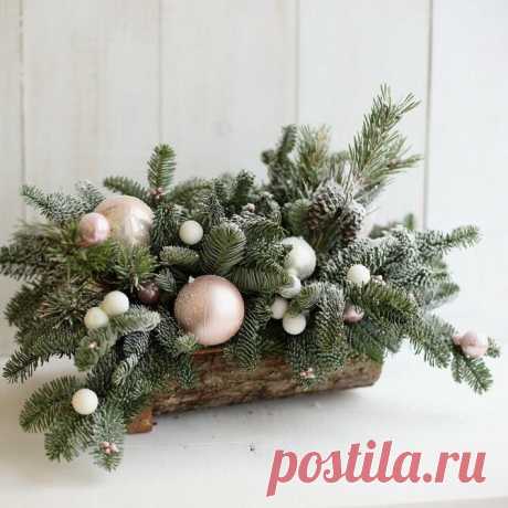 Новогодние композиции своими руками: новые идеи и фото 2021 года | Joy-Pup - всё самое интересное! | Яндекс Дзен