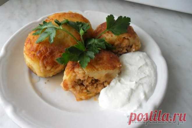 Вкусные картофельные зразы