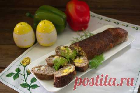 Сырно-мясной рулет - пошаговый рецепт с фото на Повар.ру