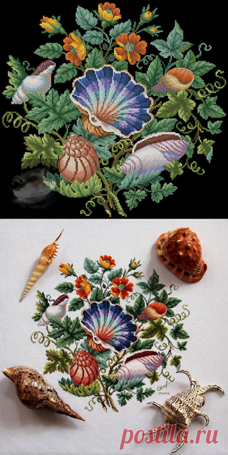 Vintage Embroidery NeedleWork berlin woolwork от MagicOfNeedle