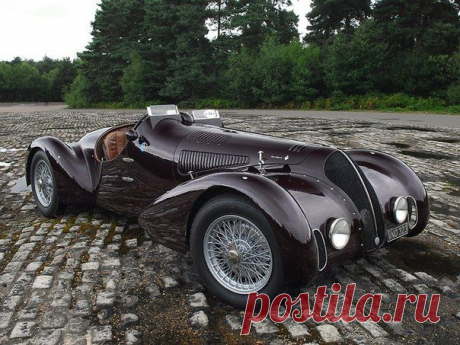 1938 Alfa Romeo 6C 2300B Mille Miglia Spyder / Только машины