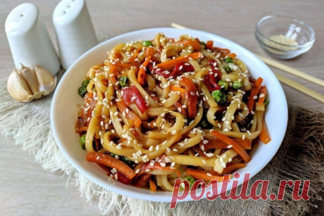 15 быстрых рецептов удона с курицей