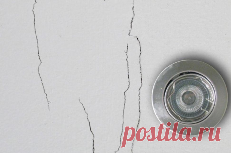 7 способов быстро заделать трещину на потолке Миллион советов на все случаи жизни!