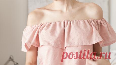 Платье с оборкой (Diy) / Простые выкройки / ВТОРАЯ УЛИЦА