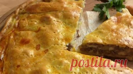 ПИРОГ МЯСНОЙ С КАРТОШКОЙ