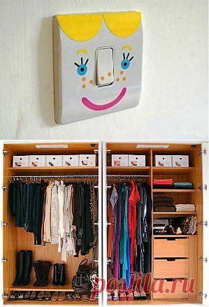 Как навести порядок в шкафу | Хитрости Жизни