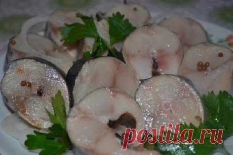Вкуснейшая слабосоленая скумбрия
