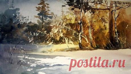 Акварели норвежской художницы Aud Rye