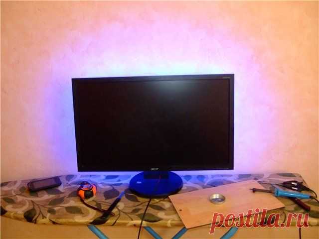 LED подсветка монитора - Форум