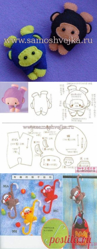 Обезьяна своими руками к новому году 2016: много фото и идей - Форум