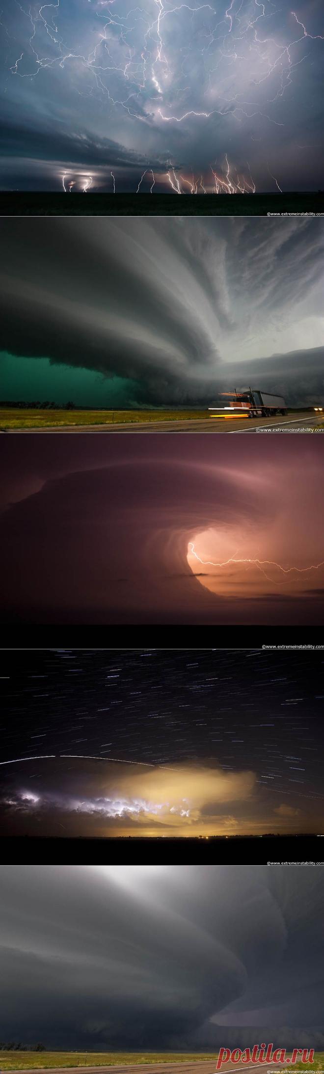 Удивительные и пугающие снимки грозовых небес : НОВОСТИ В ФОТОГРАФИЯХ