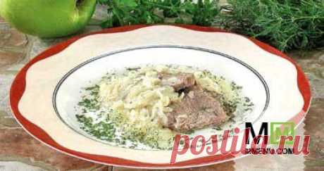 Отварная говядина с яблоками и хреном - кулинарный рецепт. Миллион Меню
