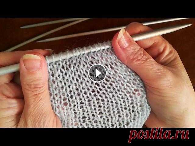Как вязать ровные петли из тонкой пряжи толстыми спицами ... Моя почта kaluginaza@gmail.com Мой профиль на ОК Моя страница ВК Мой магазин #ровныепетлиспицами...