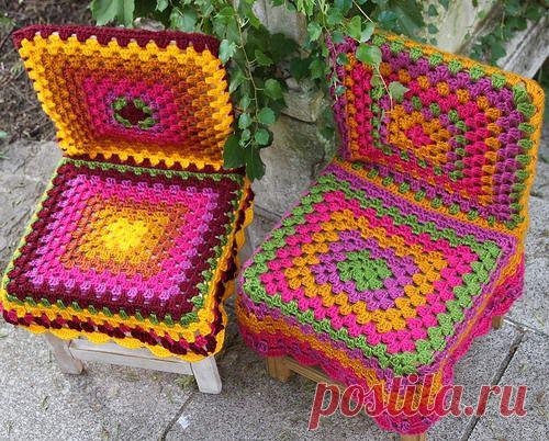 Вязаный декор своими руками