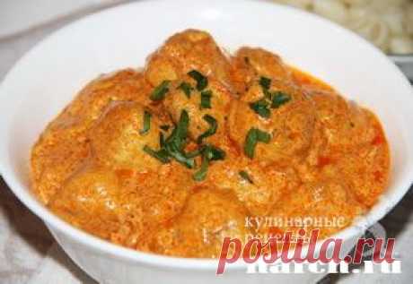 Фрикадельки в соусе карри | Харч.ру - рецепты для любителей вкусно поесть