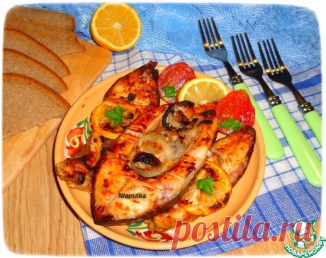 Карп в сметано-лимонном маринаде Кулинарный рецепт