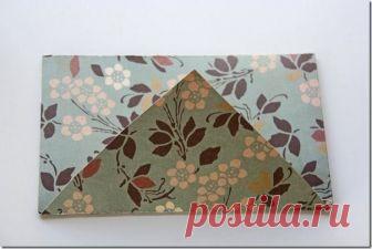 Как легко сложить конвертик — Сделай сам, идеи для творчества - DIY Ideas