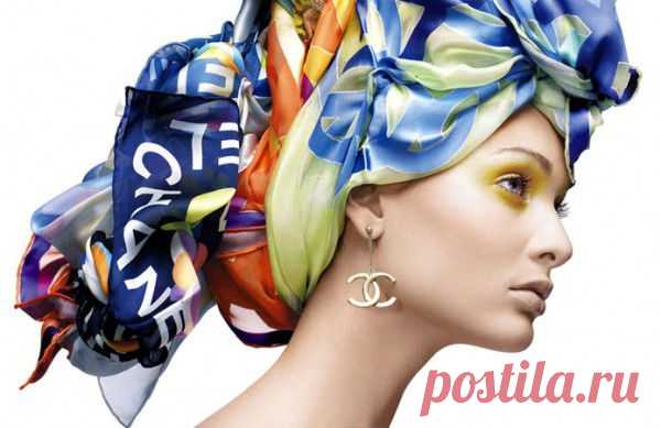 Платок как головной убор | Красота спасает мир