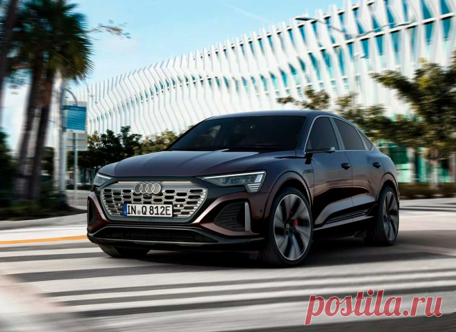 Кроссовер Audi Q8 E-Tron 2024: комплектация, цена, фото