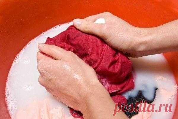 Легкий способ вывести любые пятна с одежды