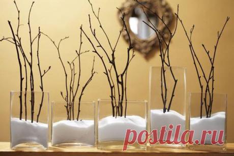 19 простых идей декора из веток - Ярмарка Мастеров - ручная работа, handmade