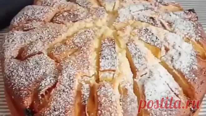 Творожная шарлотка . Такой рецепт вы еще не пробовали