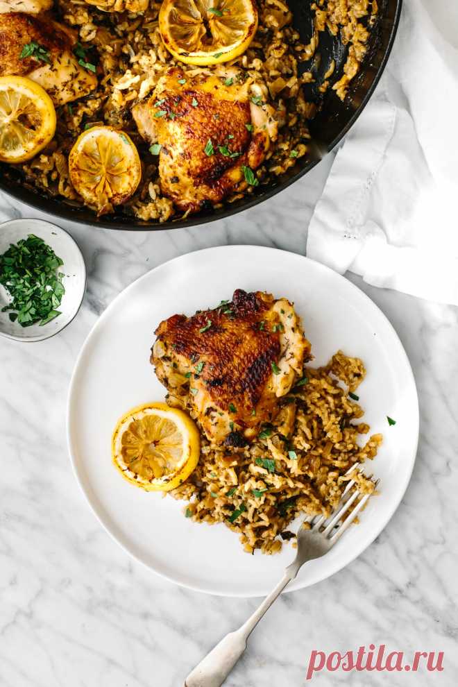 Best Chicken and Rice (One Pan) - Downshiftology