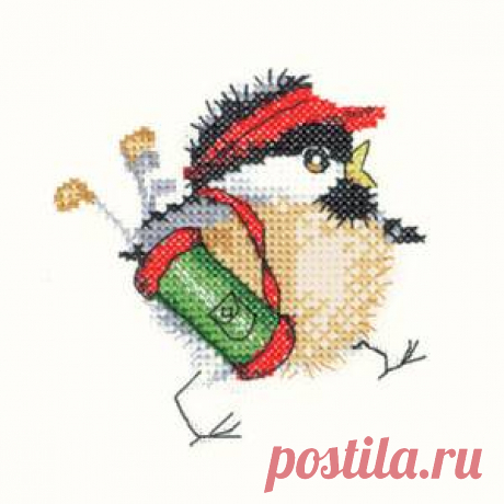 Забавные воробушки Валери Пфайфер: Игрок в гольф.