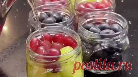 🎬 Виноград как оливки 🍇
