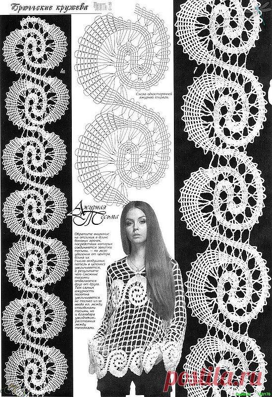 Фото / Handmade / УЗОРЫ КРЮЧКОМ / Pinme.ru / елена гоголева