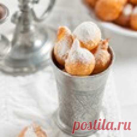 Французские заварные пончики "Пе-де-нонн" - кулинарный рецепт