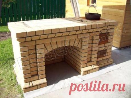 Мангал из кирпича » Строительство и ремонт своими руками