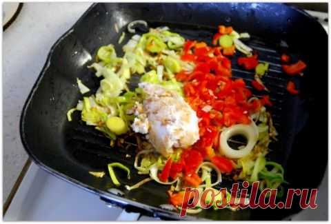 Фаршированные перцы пшёнкой.