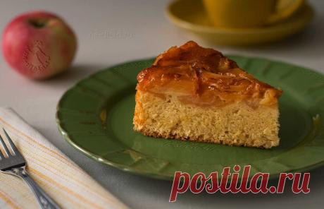 Яблочный пирог с карамелью - рецепт с пошаговыми фото | ne-dieta Предлагаю вам рецепт приготовления нежного, пышного и ароматного яблочного пирога с карамелью в духовке. В результате получается необычайно вкусный пирог-перевертыш с яблоками в карамельном соусе.