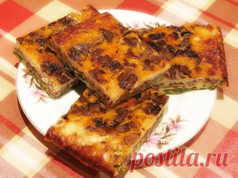 СЛОЕНЫЙ ПИРОГ-ПЕРЕВЕРТЫШ (ВКУСНЯТИНА!) | Варварушка-Рукодельница